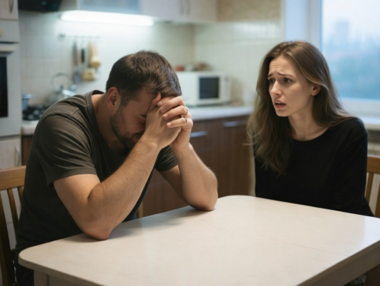 Муж признался, что мы с дочерью для него обуза