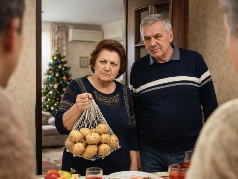 — Мы привезли картошку, с вас всё остальное, — наглые родственники нагрянули на праздники с “шикарным” презентом