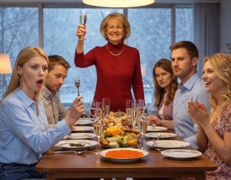 «Лучшим подарком на свадьбу моему младшему сыну станет ваша квартира!» — подняла тост свекровь. Ответ хозяйки застолья лишил всех дара речи