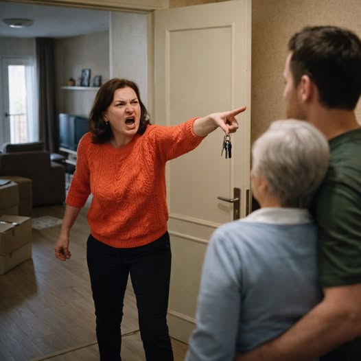 — Ты сам не работаешь и решил ещё матери помогать? Всё! Пошли оба вон из моей квартиры!