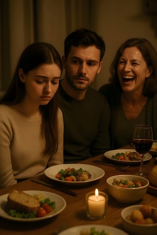 Родители мужа пригласили нас на ужин. Я испекла яблочный пирог, выбрала наряд, думая: это будет тёплый семейный вечер.