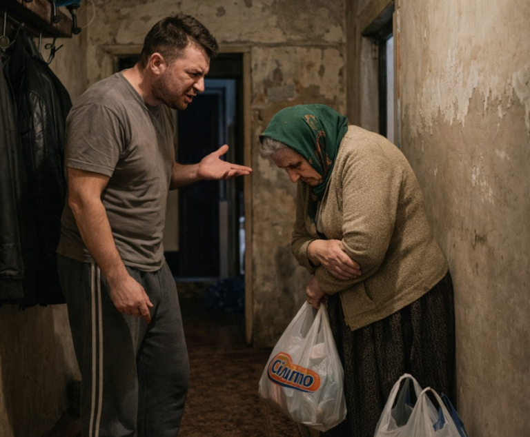 — И зачем ты ко мне приехала, мама? — холодно произнёс сын.