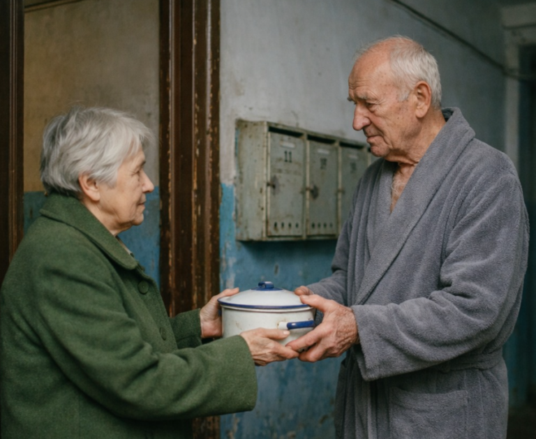 Два года подряд, каждое воскресенье, я приносила своему соседу кастрюлю бульона.