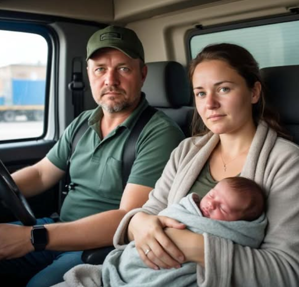 Дальнобойщик, заметив в ночи одинокую фигуру, притормозил у обочины. Он ещё не знал, что прячет в своих объятиях эта женщина и как ей удалось оказаться здесь, на пустынной трассе.