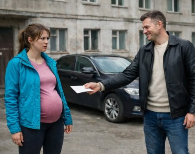 Беременная таксистка подобрала на трассе бродягу… а через месяц к ней приехал роскошный автомобиль