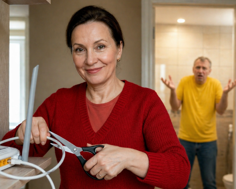 Муж перевел мою премию свекрови на чешскую плитку. Через 14 минут я перевела его на самообеспечение