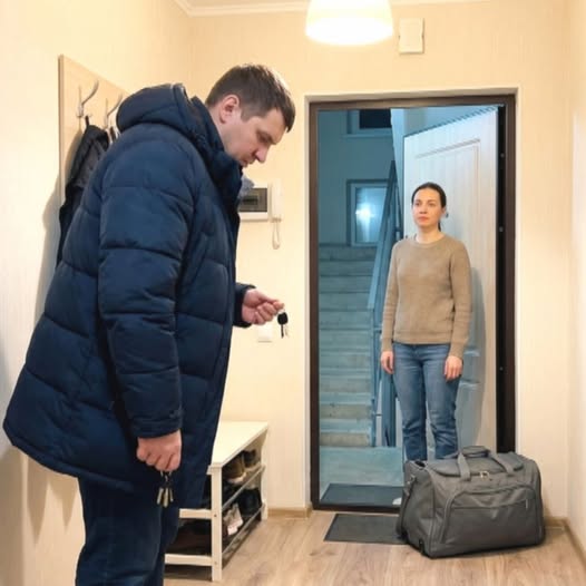 Жена выставила мужа за дверь, защищая свое жилье🧐🧐🧐
