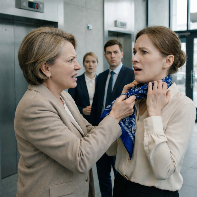 Свекровь при коллегах сдернула с меня шарф: «Ничтожество!» Через сутки её лишили абсолютно всех выплат