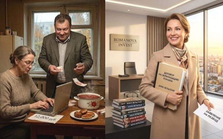 Муж смеялся над ее копеечной зарплатой, пока не узнал самое интересное🤔🤔🤔