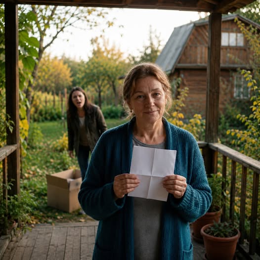 «Мам, распишись и освободи дачу — это теперь моё». Дочь не знала, что я уже два месяца как не её мать на бумаге