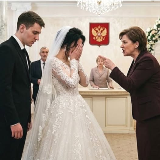 «Снимай платье, ты недостойна!» — мать жениха устроила грандиозный скандал прямо в ЗАГСе🤨🤨🤨