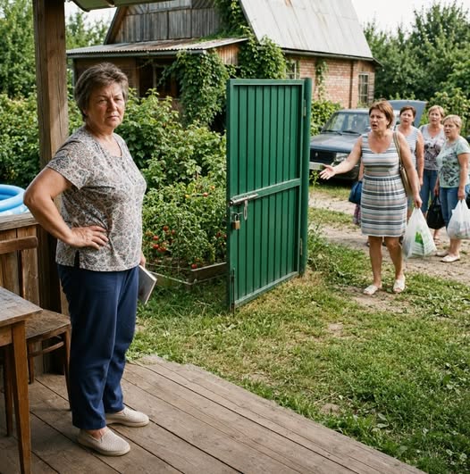 3 месяца невестка возила подруг на мою дачу в выходные: в один день я сказала сыну одну фразу