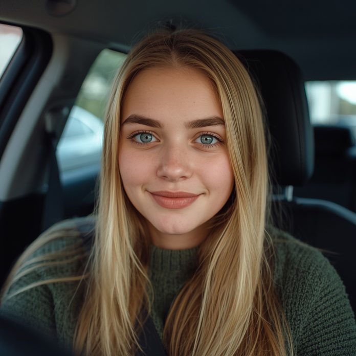 lucid-origin_Image_is_a_candid_photograph_taken_inside_a_car_featuring_a_young_woman_seated_i-0